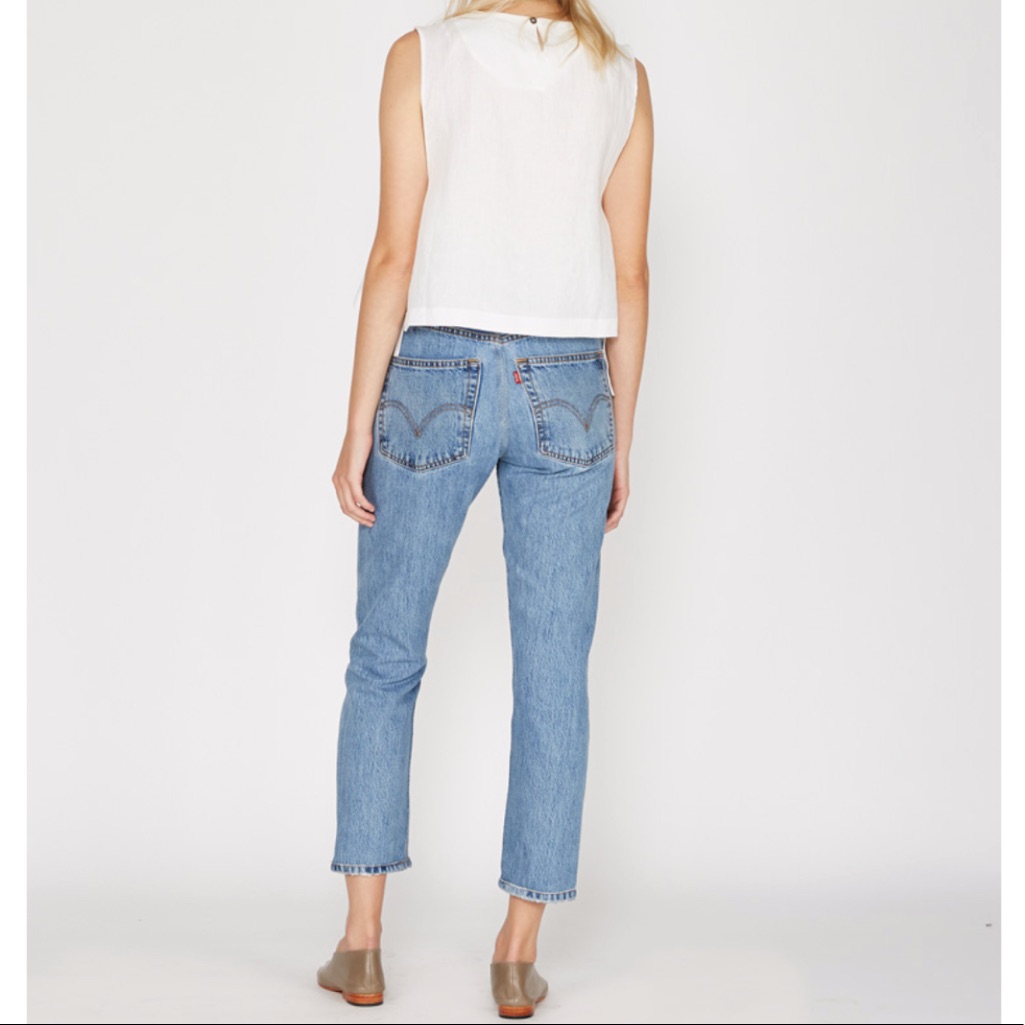 Host Pick Re/Done X Levi’s High Rise Ankle Crop Jean